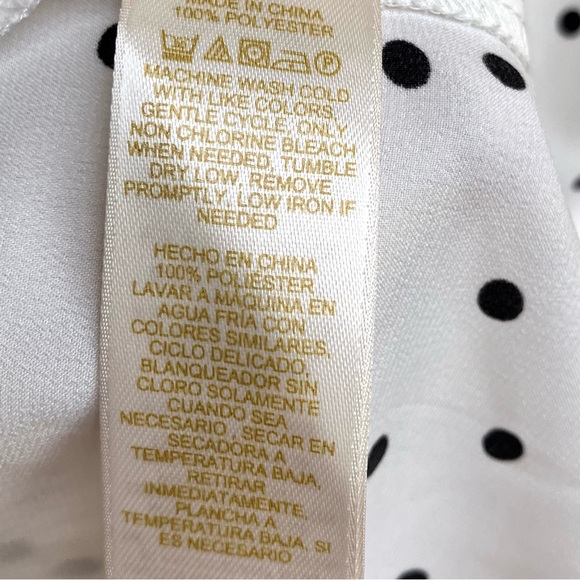 Kate Spade Polka Dot EUC Nightdress Sz Large - Picture 5 of 6